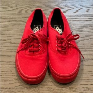 Red Vans